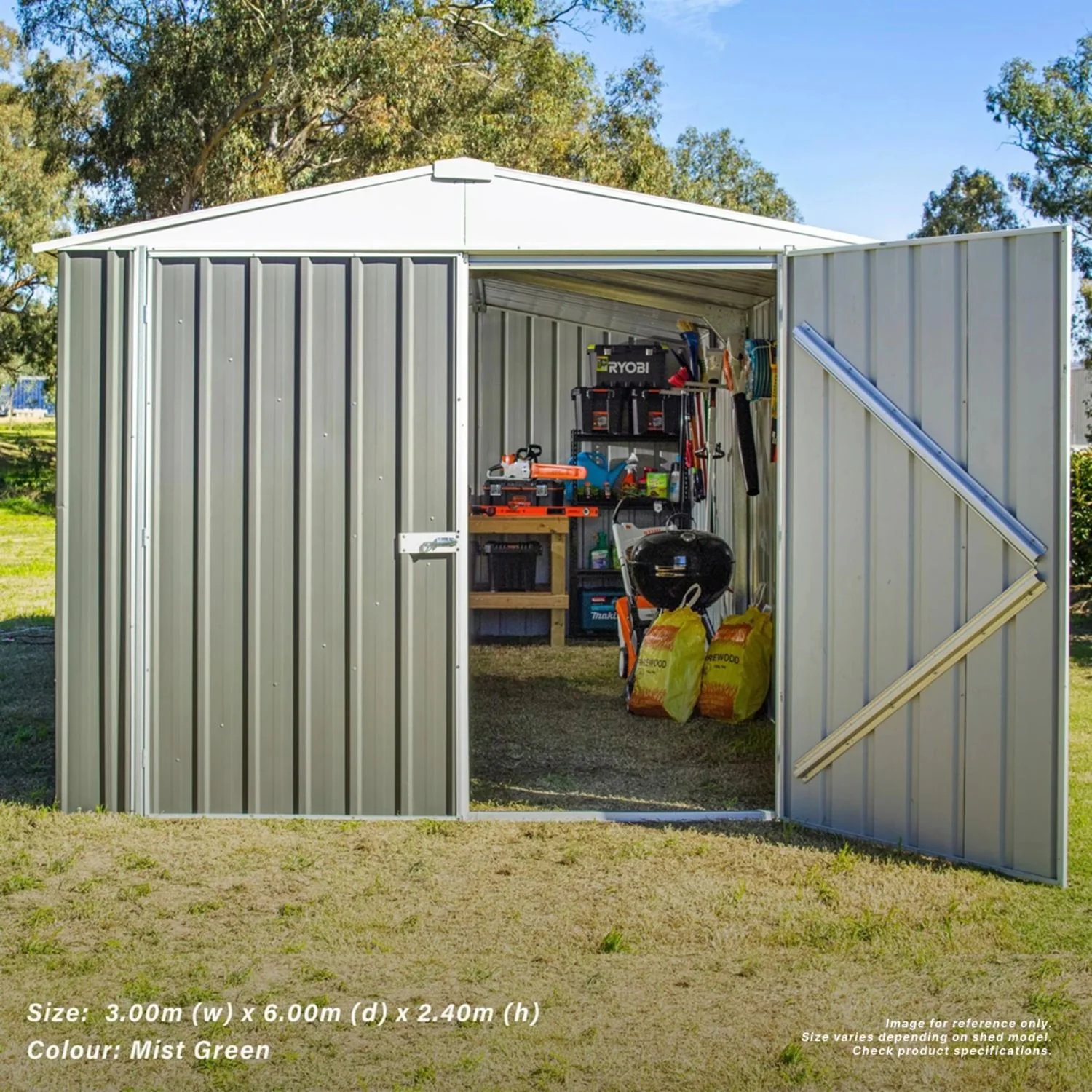 3.75m x 4.5m Garage Shed - Image 25