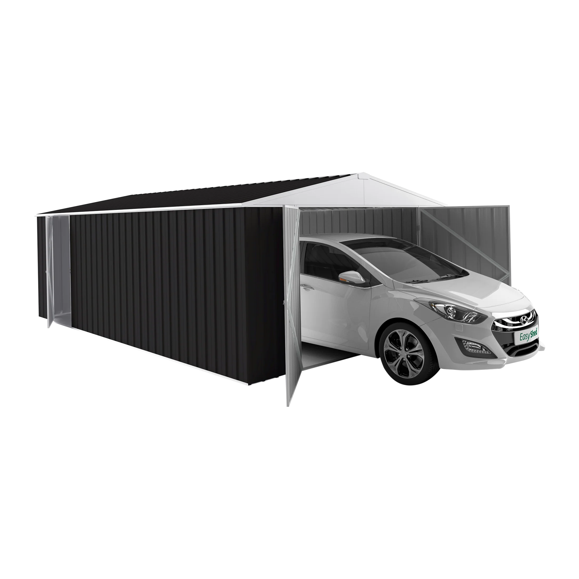 3.75m x 6m Garage Shed