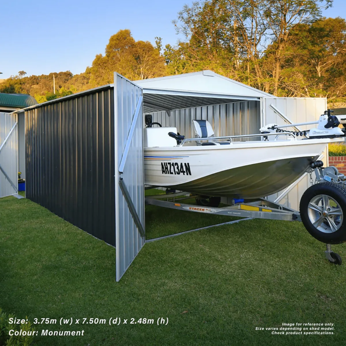 3.75m x 4.5m Garage Shed - Image 29