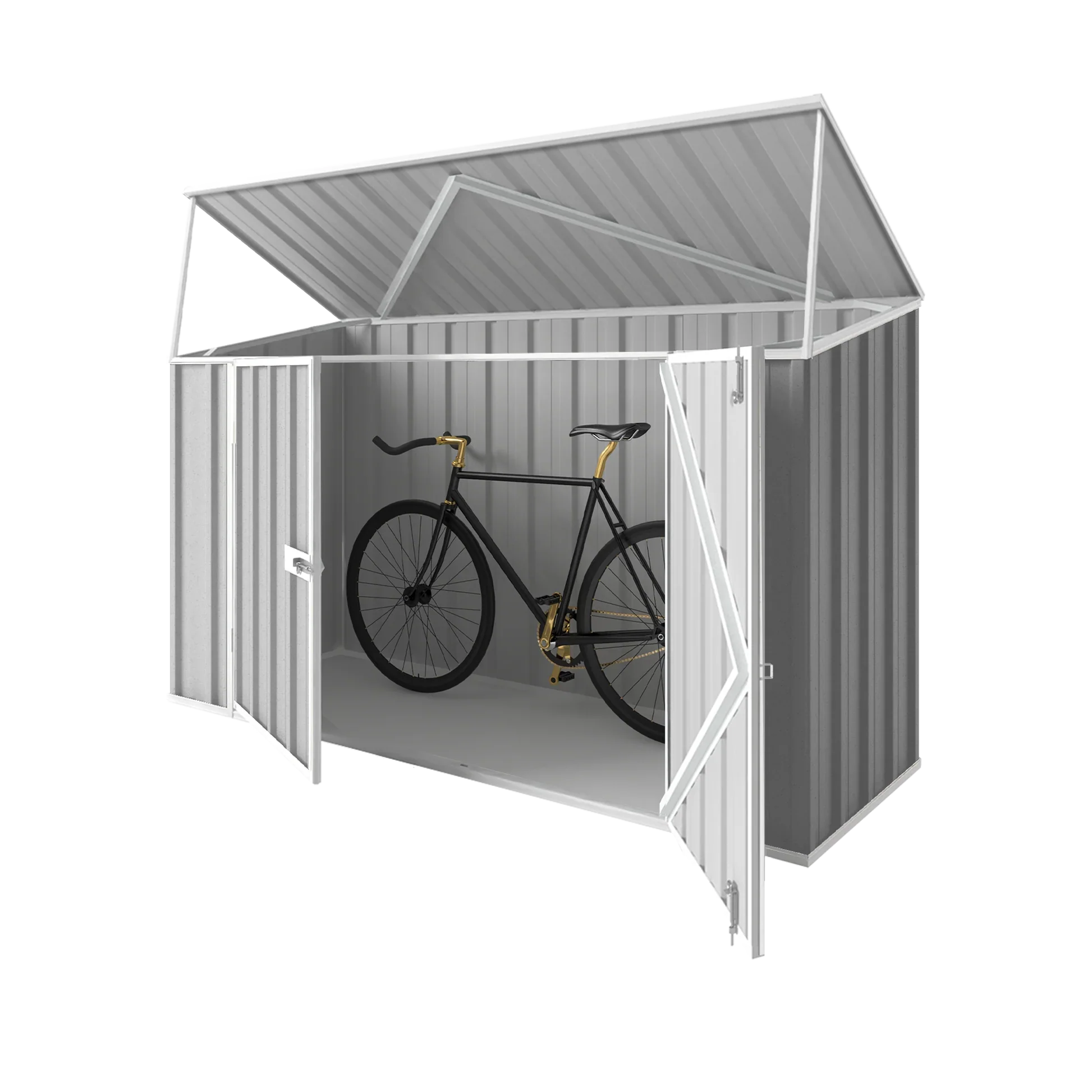 2.25m x 0.78m Bike Shed - Image 4
