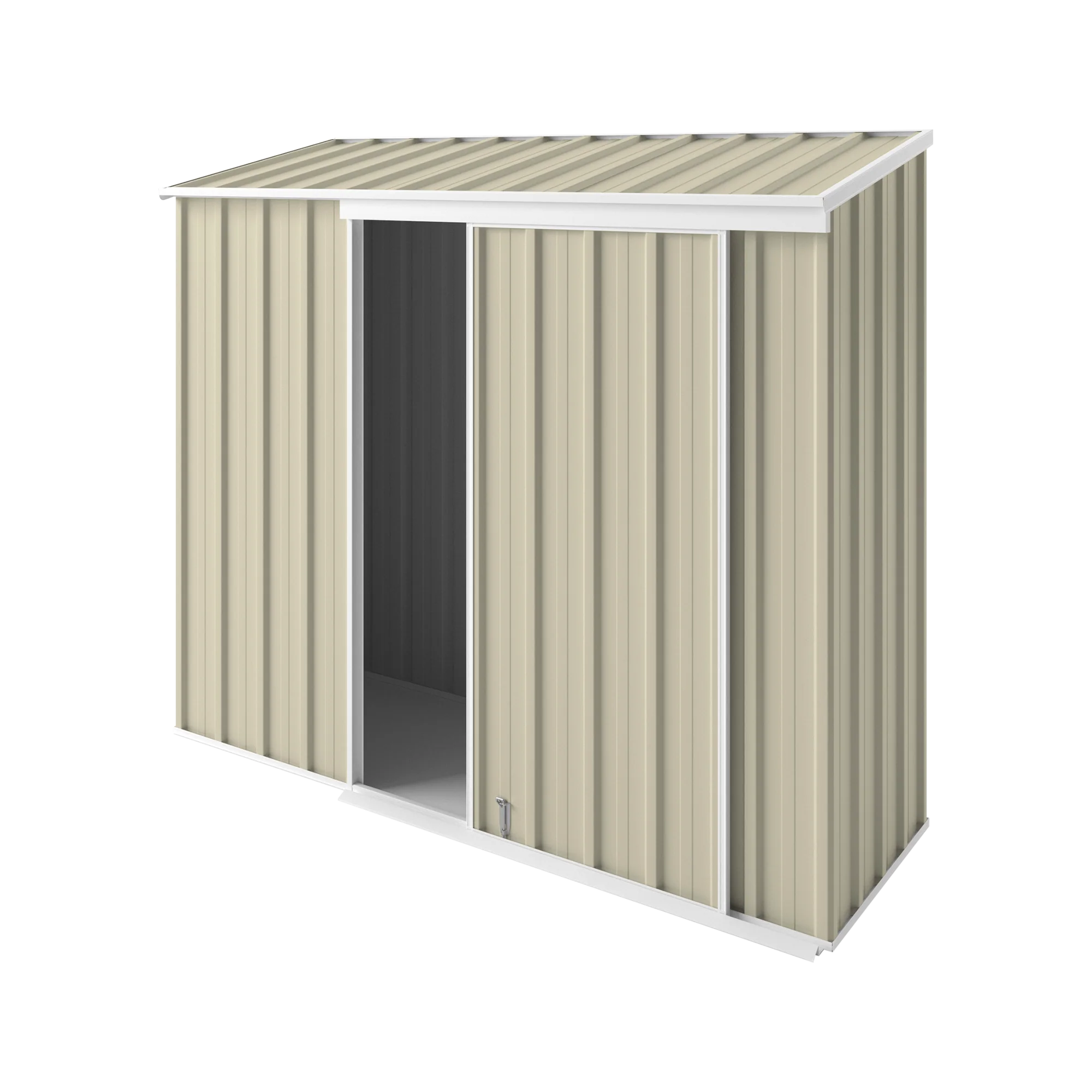 2.25m x 0.78m Narrow Slider Garden Shed - Image 4