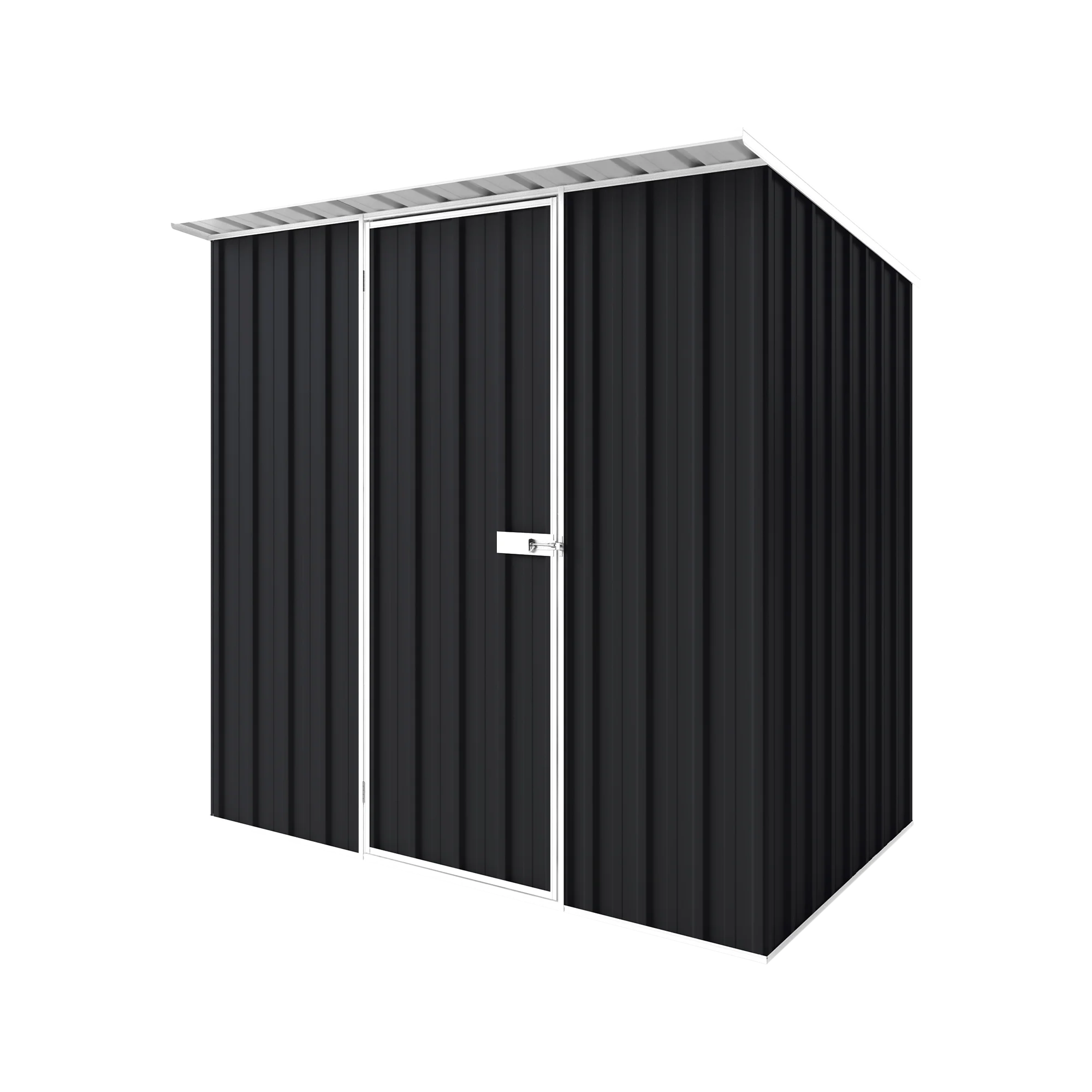 2.25m x 1.5m x 2.1m Skillion Roof Garden Shed - Image 5