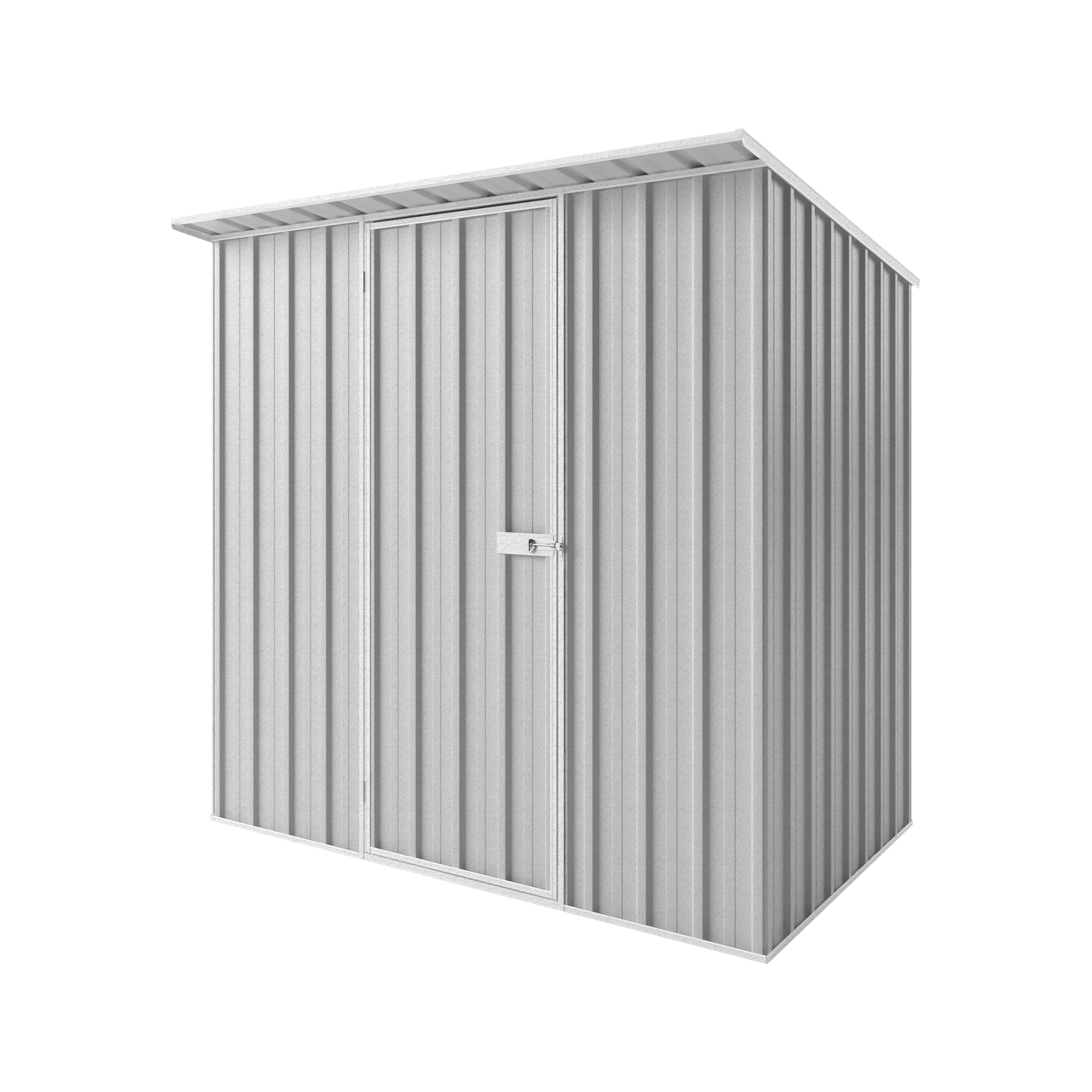 2.25m x 1.5m x 2.1m Skillion Roof Garden Shed - Image 6