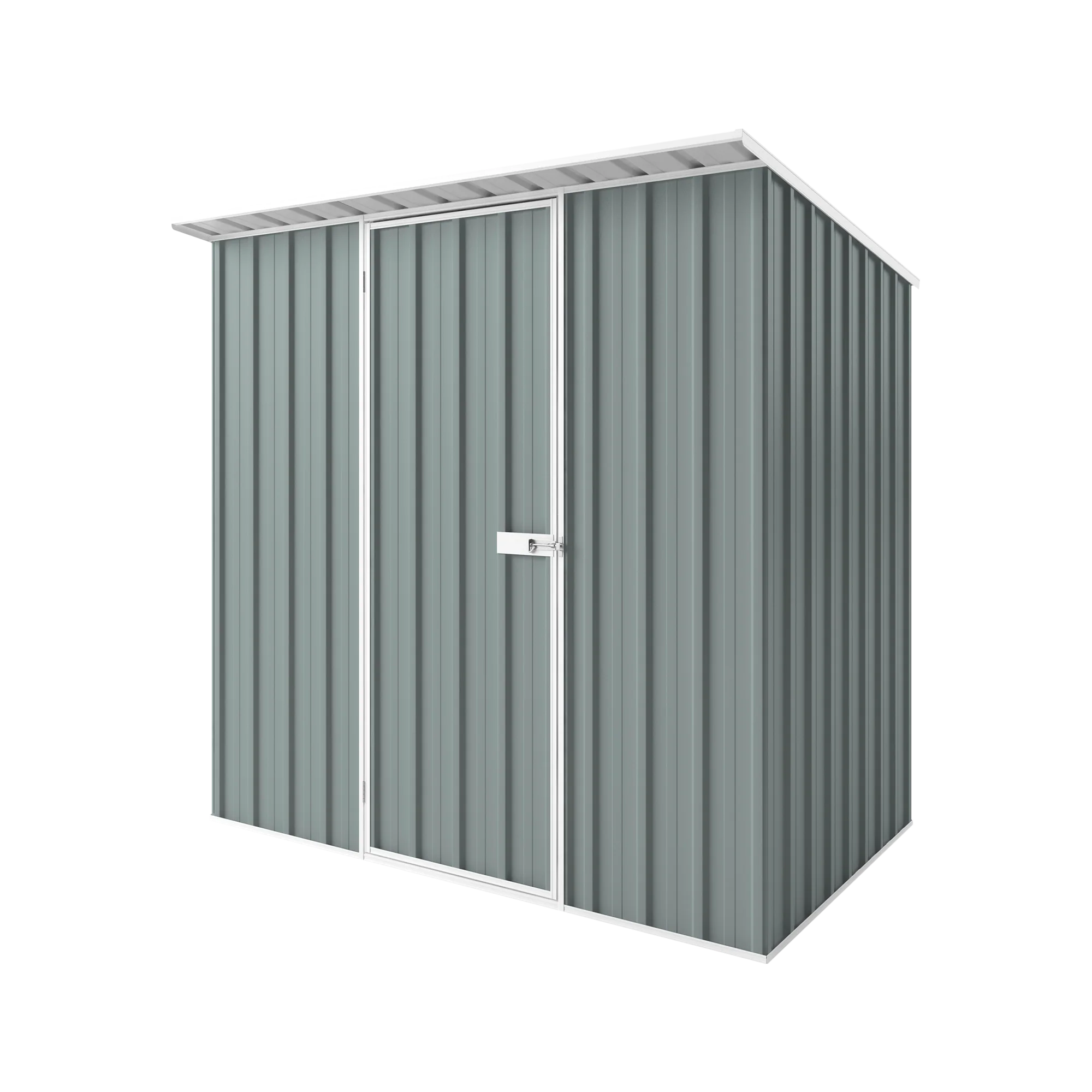 2.25m x 1.5m x 2.1m Skillion Roof Garden Shed - Image 7