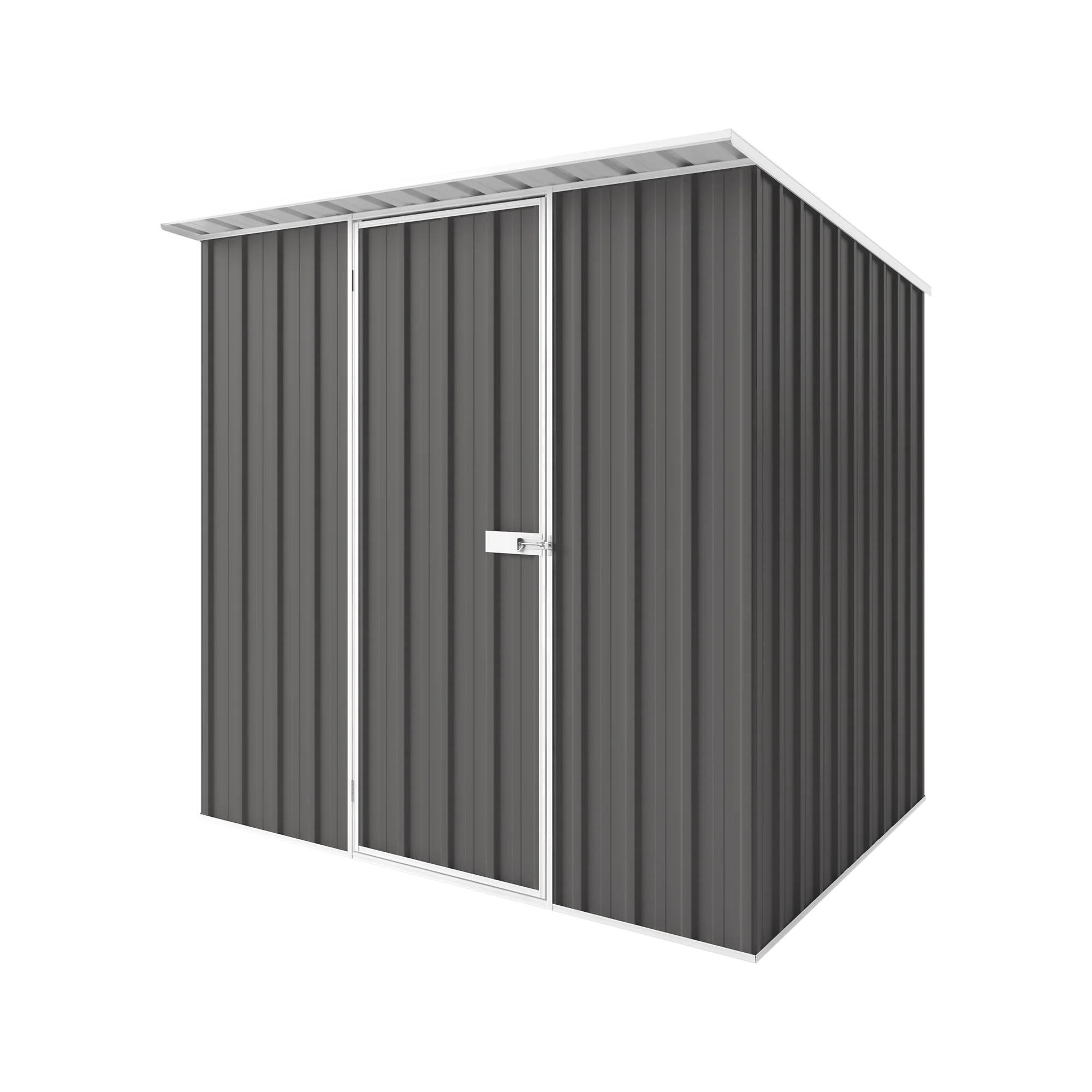 2.25m x 1.9m x 2.1m Skillion Roof Garden Shed