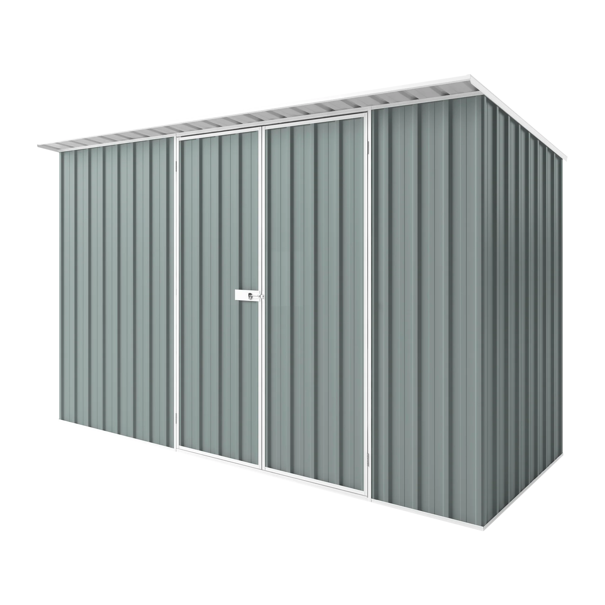 3.75m x 1.5m x 2.1m Skillion Roof Garden Shed - Image 7