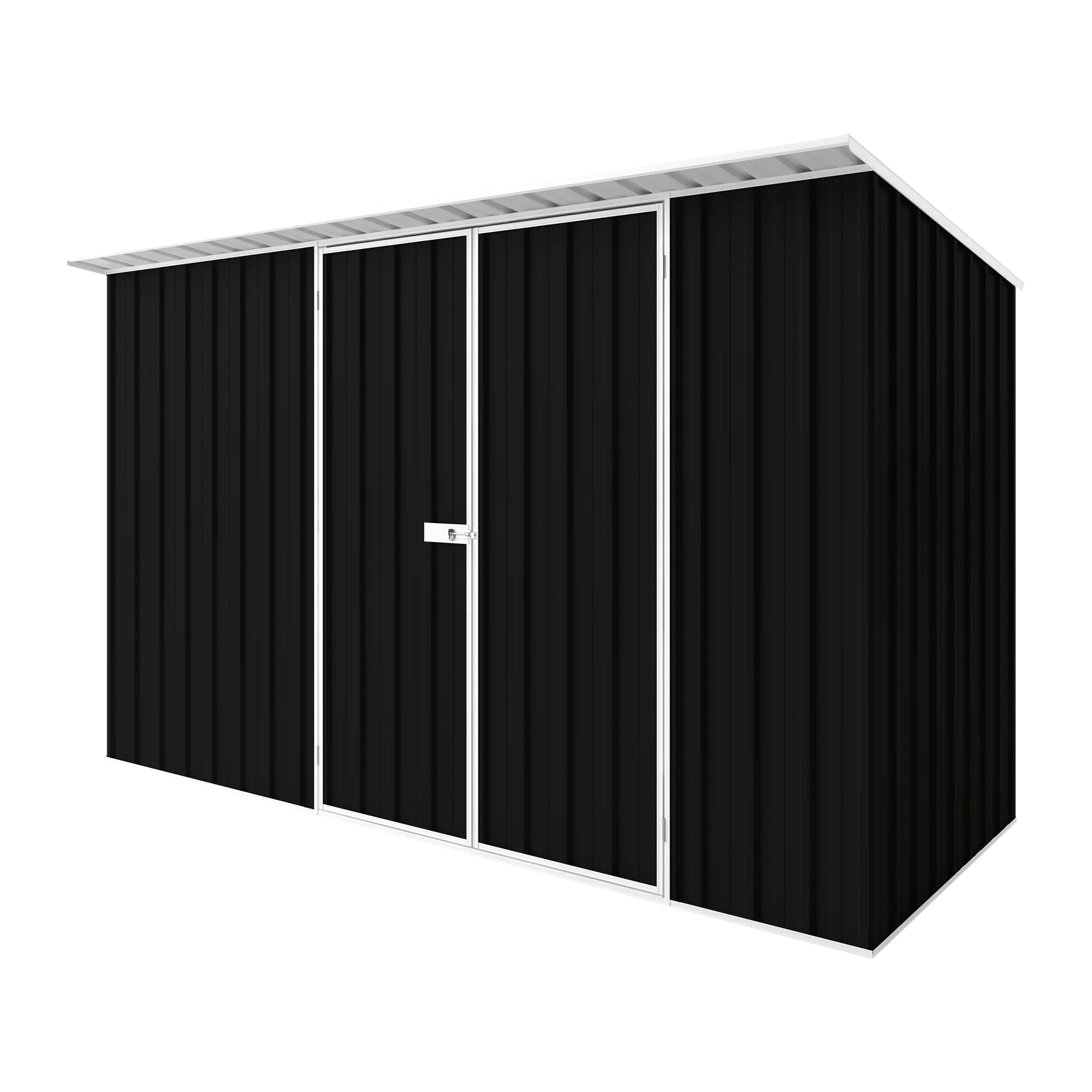 3.75m x 1.5m x 2.1m Skillion Roof Garden Shed - Image 8
