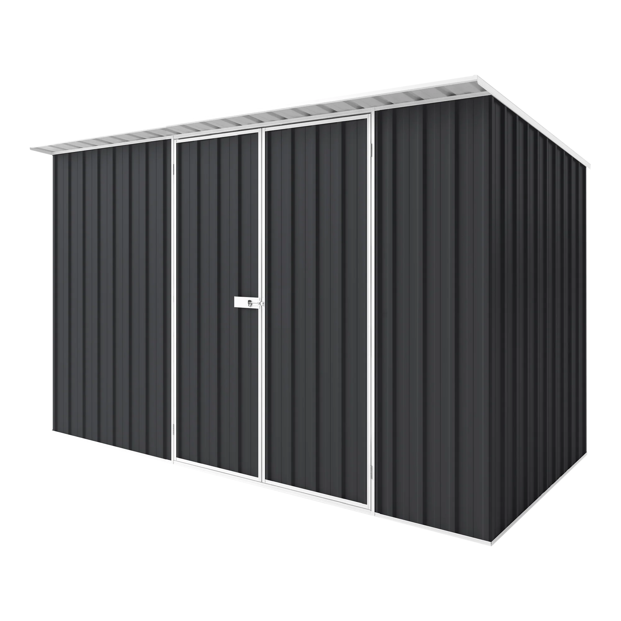 3.75m x 1.9m x 2.1m Skillion Roof Garden Shed - Image 9